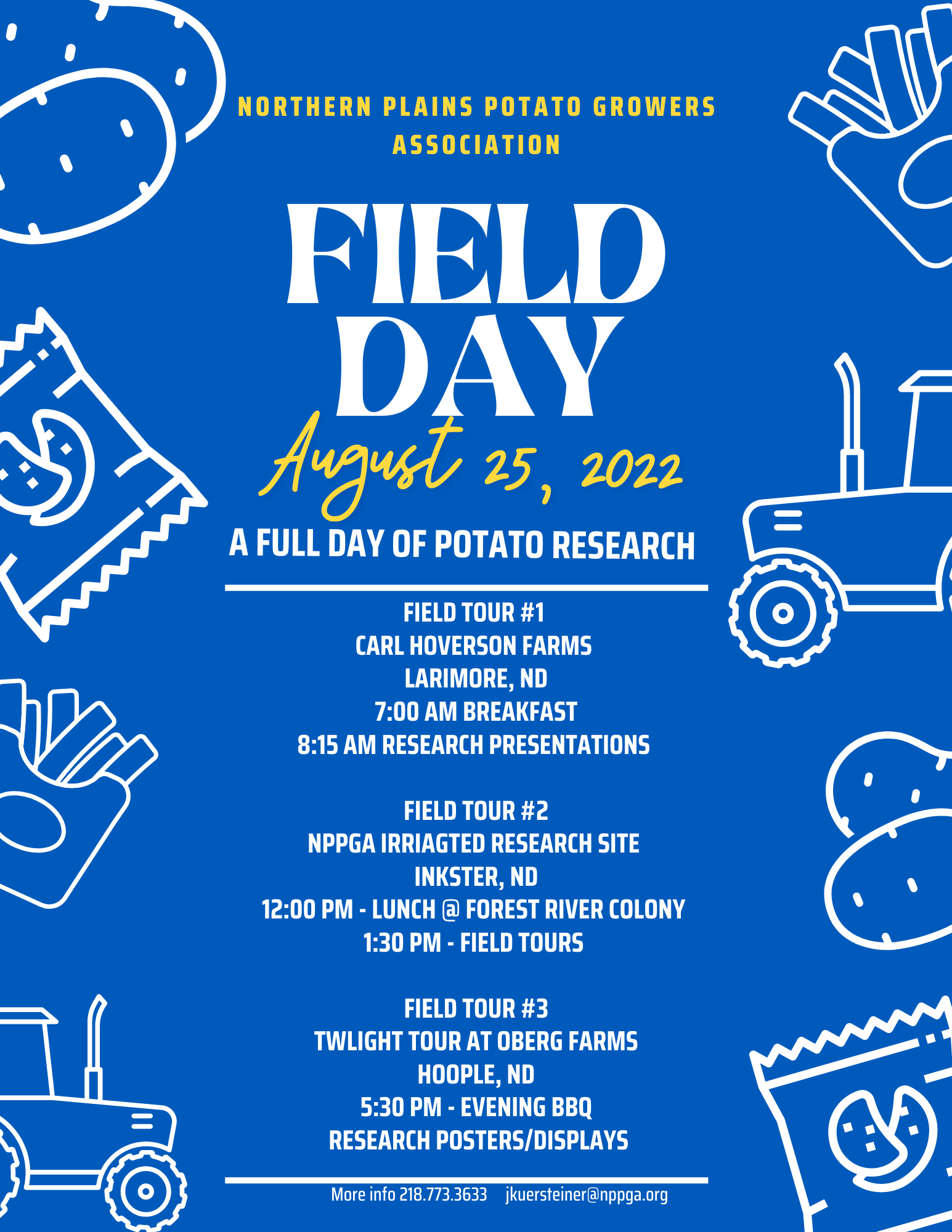 NPPGA Field Days Northland Potato Growers Association